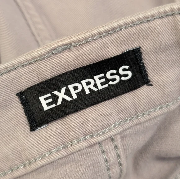 Express Skinny Hyper Stretch Jeans Moon Rock Men's 36x32 - Picture 9 of 12